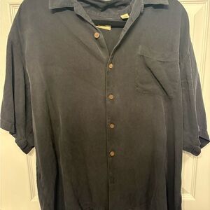 100% silk Tommy Bahama button up